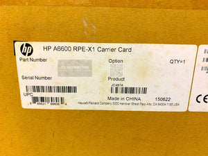 JC497A I Brand New HPE FlexNetwork 6616 RPE-X1 Router Chassis Carrier Card Kit