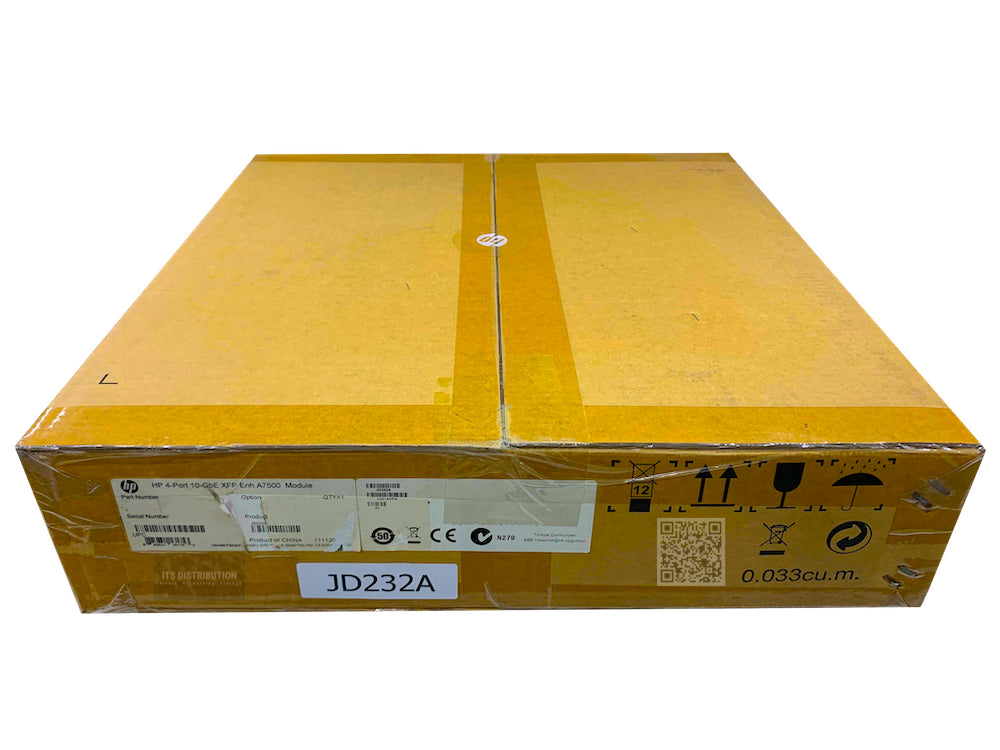 JD232A I Brand New Sealed HP 4-Port 10-Gbe Enhanced Expansion Module