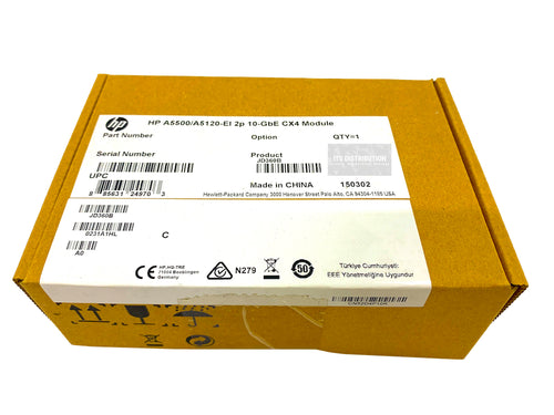 JD360B I Brand New Sealed HPE Module A5500 2-Port 10-GbE 0231A1HL 0231A0LV