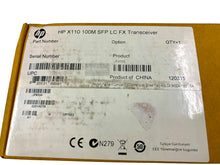 Load image into Gallery viewer, JF833A I Genuine New Sealed HPE SFP Module - 1 x 100Base-FX100 Transceiver