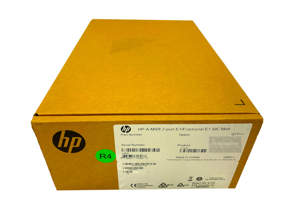 JF842A I New Factory Sealed HP Interface Module - 2 x E1 WAN