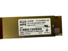 Load image into Gallery viewer, JG325B I Genuine HP X140 40G QSFP+ MPO SR4 Transceiver FTL410QE2C-HZ