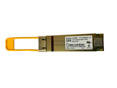JG325B I Genuine HP X140 40G QSFP+ MPO SR4 Transceiver FTL410QE2C-HZ