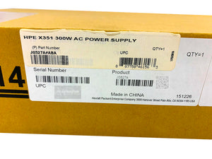 JG527A I Brand New Sealed HP X351 300W 100-240VAC to 12VDC Power Supply