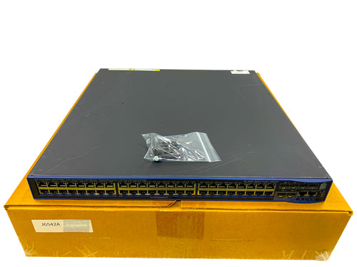 JG542A I HPE 5500-48G-PoE+-4SFP Hi Switch with 2 SLT