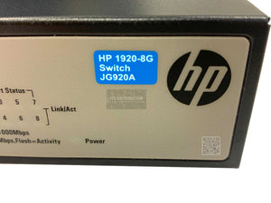 JG920A I HPE OfficeConnect 1920 8G Switch