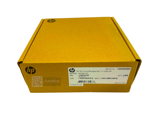 JL011A I Brand New HPE 350 Cloud-Managed 802.11N (WW) AP APIN0103