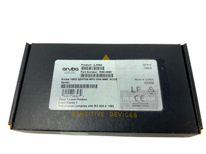 JL309A I Genuine Open Box HPE Aruba 100G QSFP28 MPOR4 SR4 MMF Transceiver