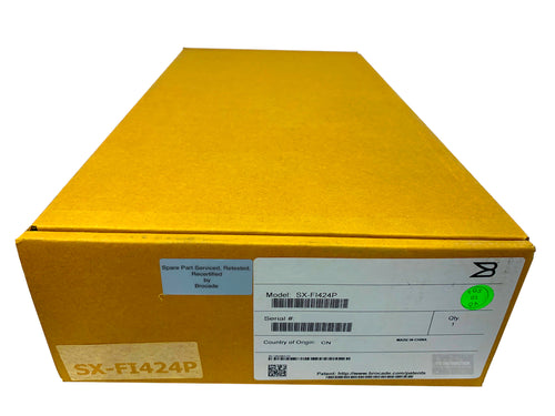 SX-FI424P I New Sealed Brocade 24 Port Gigabit Ethernet Expansion Module